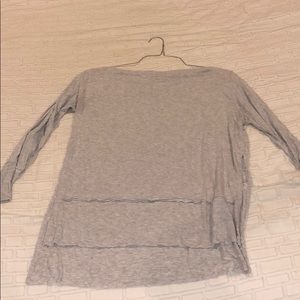 Wide Neck Free People Grey Tunic
